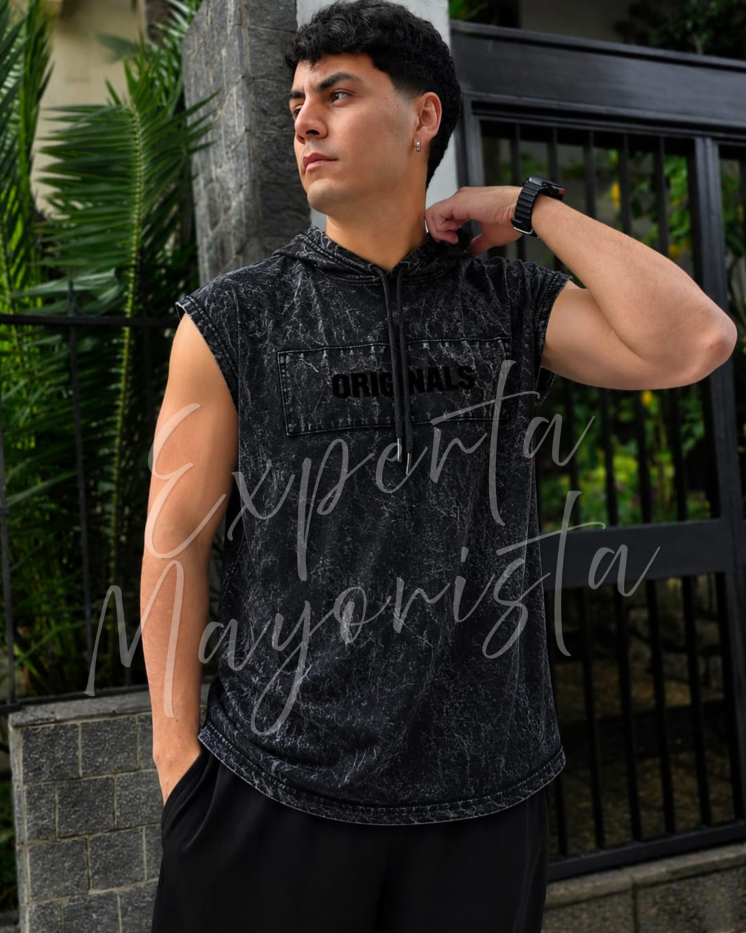 sudadera batik con estampado x curva